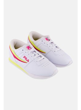 FILA Women Machu Lace Up Outdoor Shoes, White  - Image 1