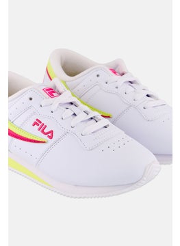 FILA Women Machu Lace Up Outdoor Shoes, White  - Image 3