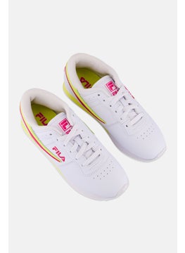FILA Women Machu Lace Up Outdoor Shoes, White  - Image 4