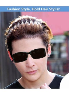bodbop XINGZHE Xingzhe Metal Headbands For Men Women Hair Bands Black Fashion Hairband For Mens Sports Headband For Women  - Image 4