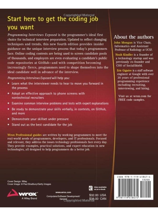 Programming Interviews Exposed: Coding Your Way Through the Interview - Image 2