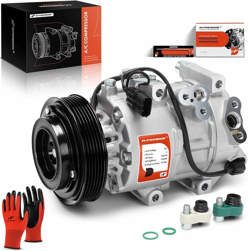A-Premium AC Compressor with Clutch for Hyundai and Kia - Image 1