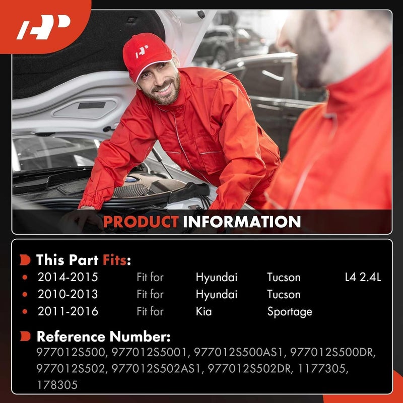 A-Premium AC Compressor with Clutch for Hyundai and Kia - Image 2