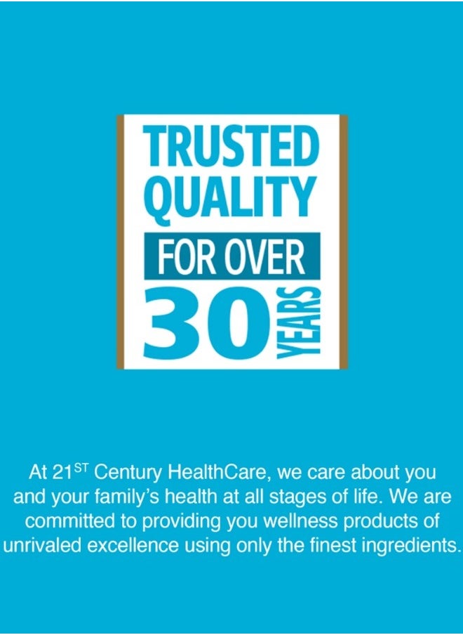 21st CENTURY - A Nutritional Supplement Rich in Magnesium to Enhance Health and Activity with Double Effectiveness 250 mg - 110 Tablets - Image 1