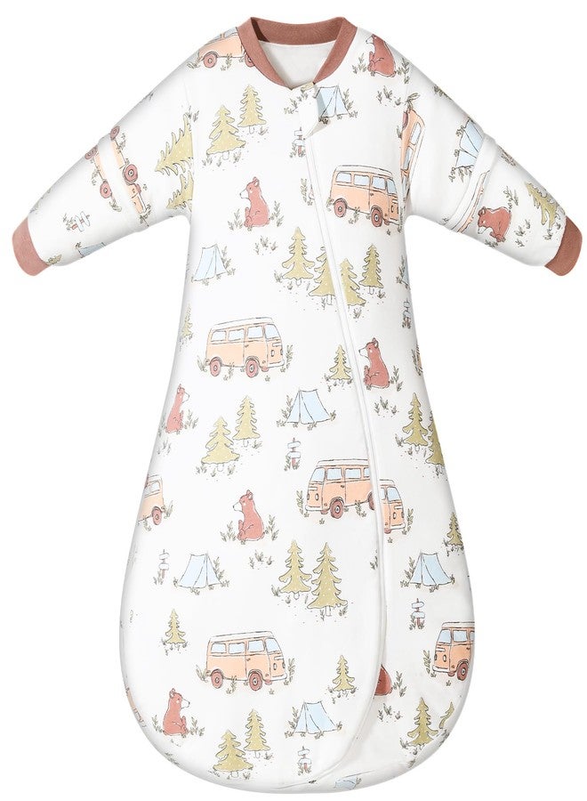ikaufen Baby Sleep Sack 100% Cotton Smart Thermostatic Stay Snug Swaddle Transition Sleeping Bag 1.0 TOG 12-24Months(M) - Image 1