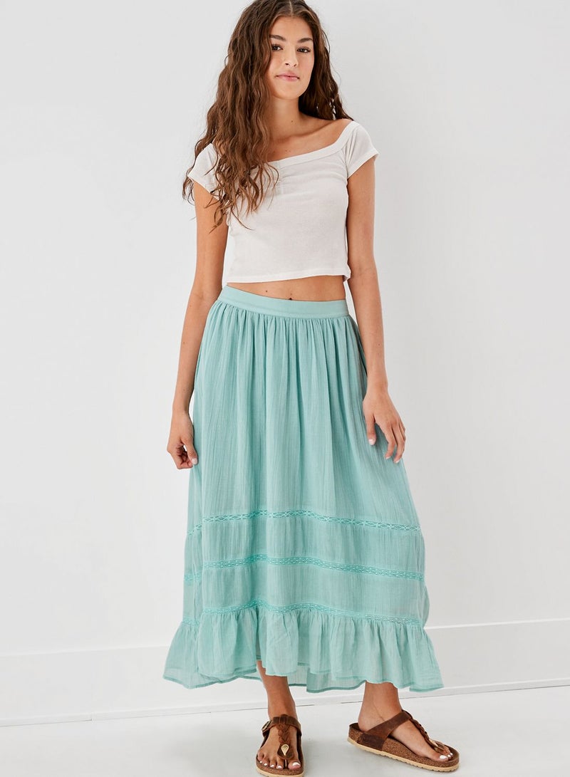 American Eagle Tiered High Waist Skirt  - Image 1