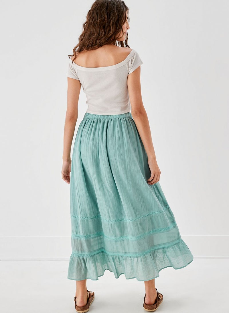 American Eagle Tiered High Waist Skirt  - Image 2
