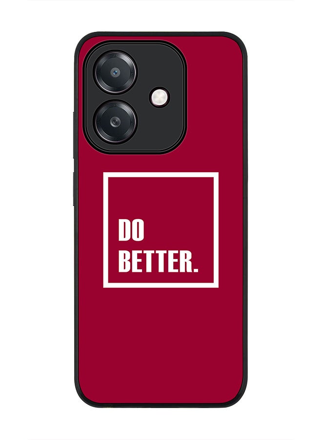 Stylizedd For Oppo A5i Case,Slim fit Camera Protection, Shockproof Thin Phone cover  - Do Better.