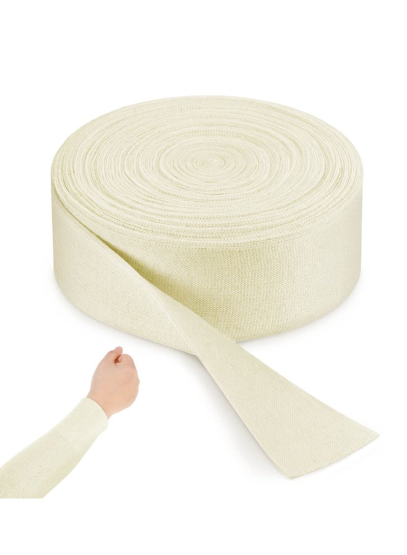 NIBEMINENT Cotton Tubular Bandage Comfortable Arm Leg Knee PreWrap for Pre-Splinting or Casting Fabrication - Image 1