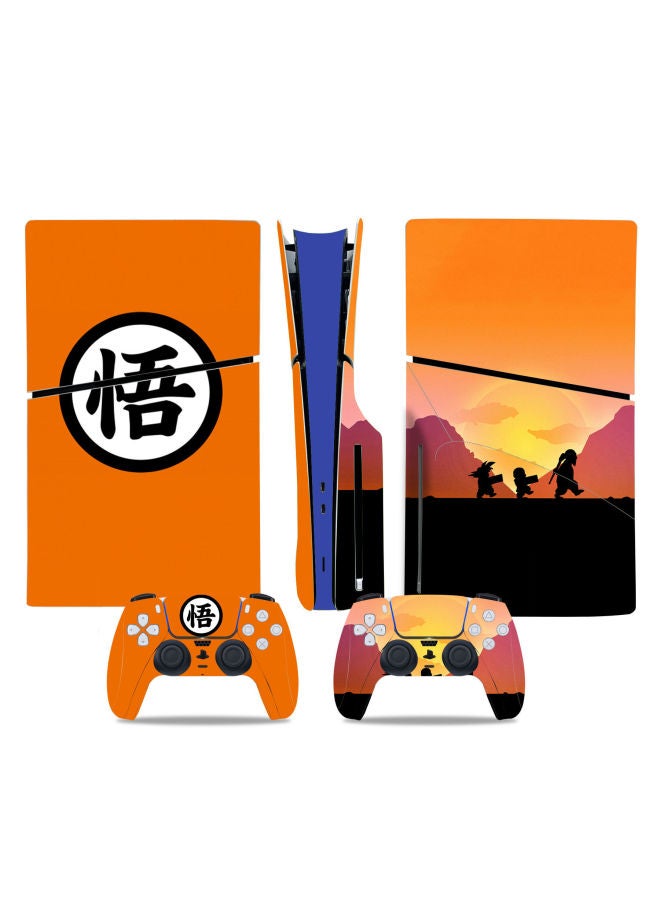 general Chivalrous PS5 Slim Game Sticker Cartoon Cool Film Skin Sticker Protection Film-Color:TN-P5SDisc-0174 - Image 5