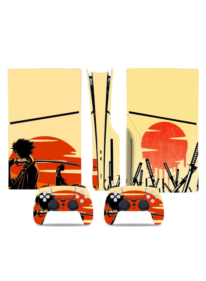 general Chivalrous PS5 Slim Game Sticker Cartoon Cool Film Skin Sticker Protection Film-Color:TN-P5SDisc-0174 - Image 4