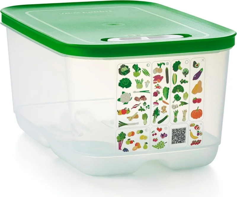 Tupperware Sera Series 4.4 L and 1.8 L 2-Piece Green Container