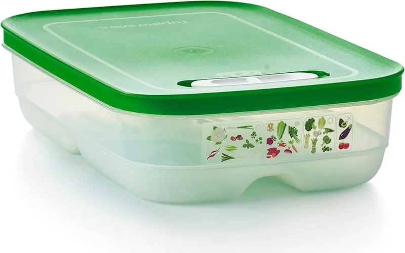 Tupperware Sera Series 4.4 L and 1.8 L 2-Piece Green Container