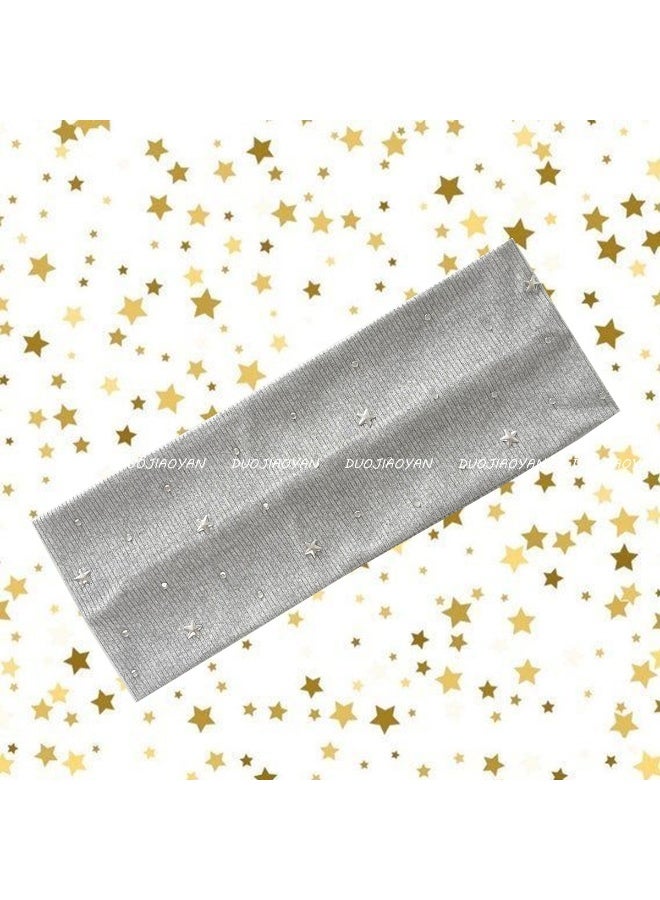 KUYING Fashionable New Starry Sky Sports Elastic Headband 