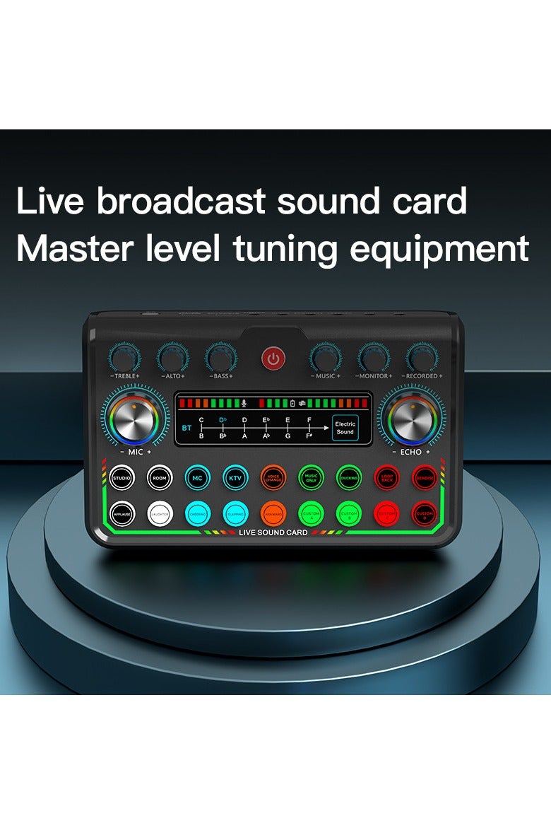 USB Audio Interface for Smartphone & PC: Plug-and-Play Live Sound Card with DJ Mixer, Voice Changer & Customized sound effects. Ideal for Recording Music, Home Studio, Podcasts & Streaming  - Image 4