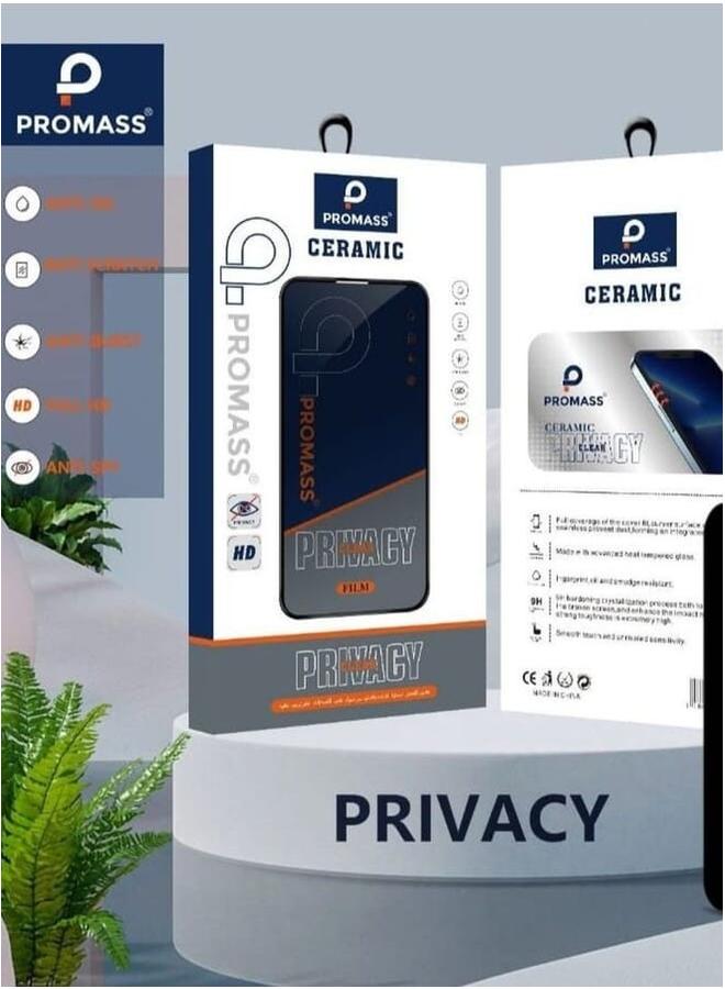 PROMASS Screen Protector Nano Glossy Privacy Protection for iPhone 11 - Image 1