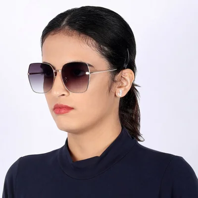 Woggles Stylish & Classy UV Protected Black Oversized Sunglasses | Men & Women