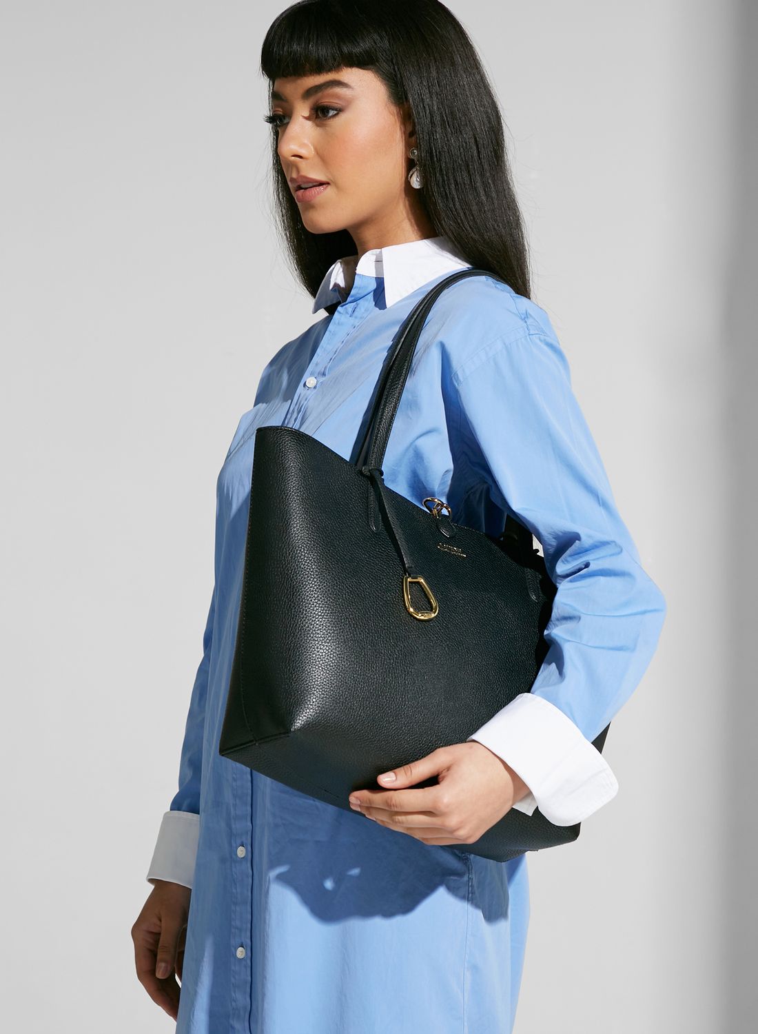 Lauren Ralph Lauren Women's Reversible Medium Tote Bag