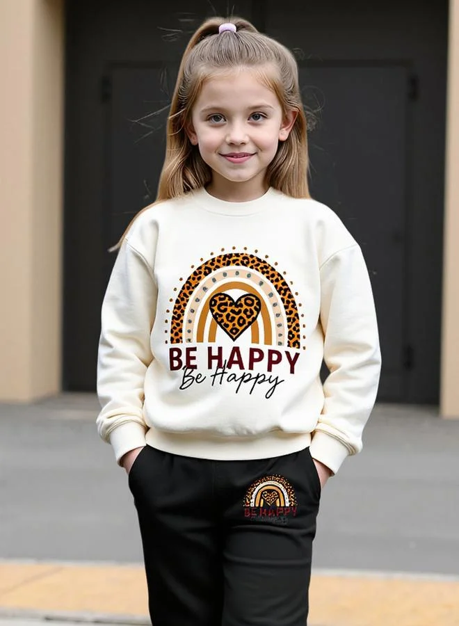 Take Two Teens Graphic Sweatshirt and Pants Set