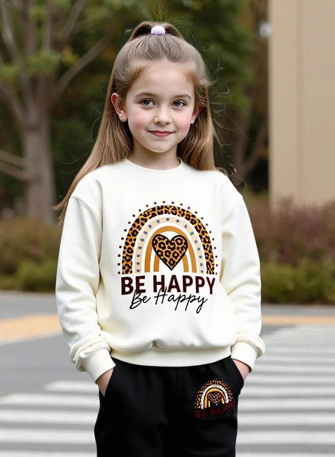 Take Two Teens Graphic Sweatshirt and Pants Set
