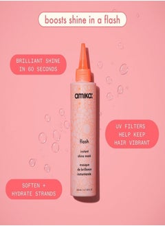 amika AMIKA Flash Instant Shine Hair Gloss Mask 200ml – Lightweight, Quick-Action Treatment for Brilliant Shine, Softness, and Vibrant, Healthy-Looking Hair in 60 Seconds  - Image 3