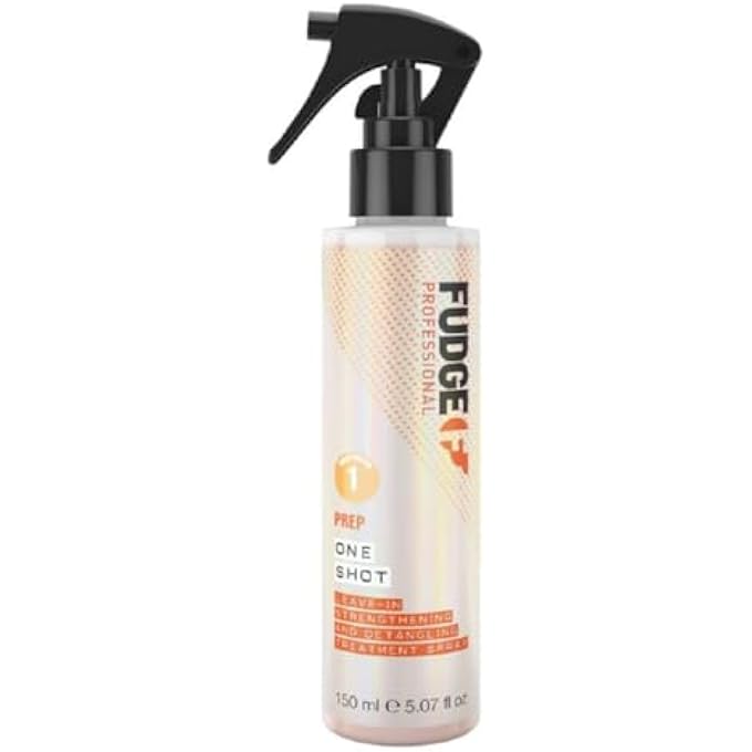 Fudge PROFESSIONAL ONE SHOT LEAVE IN CONDITIONER, STRENGTHENS DRY, DAMAGED OR COLOURED HAIR WITH NOURISHING PROTEINS, 150 ML - Image 1