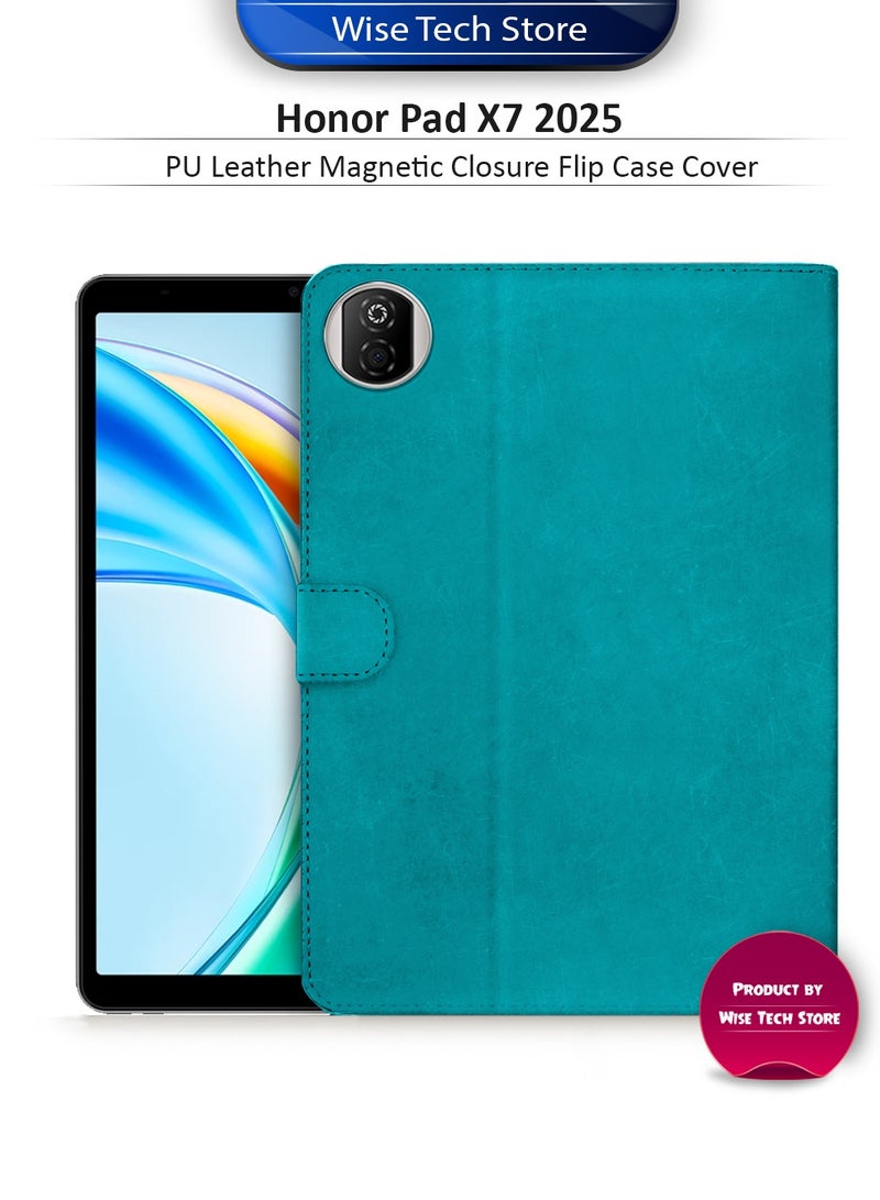 Wtech Honor Pad X7 2025 (8.7 inches) WTech PU Leather Magnetic Closure Flip Case Cover (TCFPSR) - Sea Green - Image 1