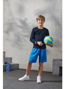 Tchibo Kids Boy Sportswear Fit Long Sleeve Performance Top, Navy  - Image 1