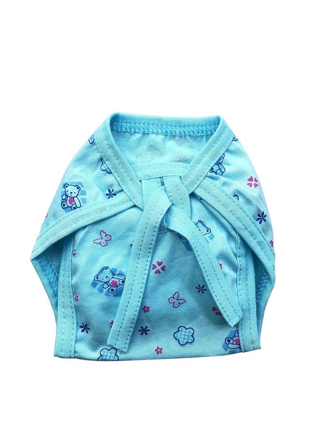 Baby Zhabla (4 Pcs) And Nappy (Langot) (8 Pcs), Hosiery Soft Quality Branded Cloth Material, 0-6 Months (Multicolor) (Assorted) - Image 4
