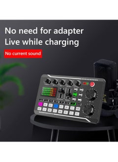 Arabest F998 Sound Card with 16 Sound Effects Audio Recording Sound Mixer Audio Mixing Console Amplifier for Phone PC  - Image 2