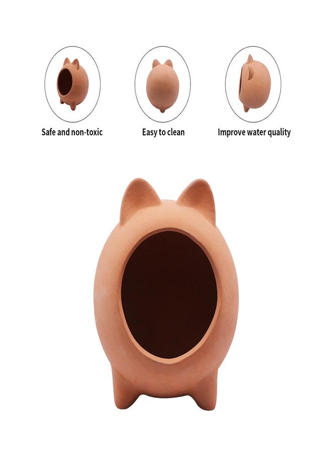 PENCK Pleco Shrimp Breeding Cave Betta Fish Tank Accessories Cute Ceramic Fish Tank Ornament Fish Hideout for Aquarium Decoration - Image 3