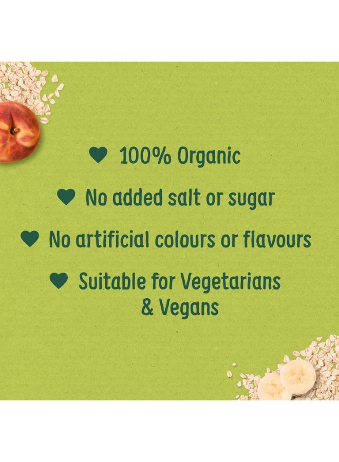 Organix Banana Peach & Apple Organic Baby Muesli 10+ Months 200 G - Image 4