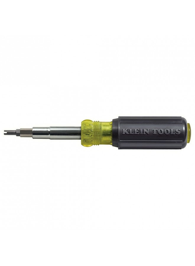 Klein Tools Klein Tools 32527 Multi-Bit Screwdriver / Nut Driver, 11-in-1 with Phillips, Slotted, Square, and Schrader Bits and Nut Drivers  - Image 1
