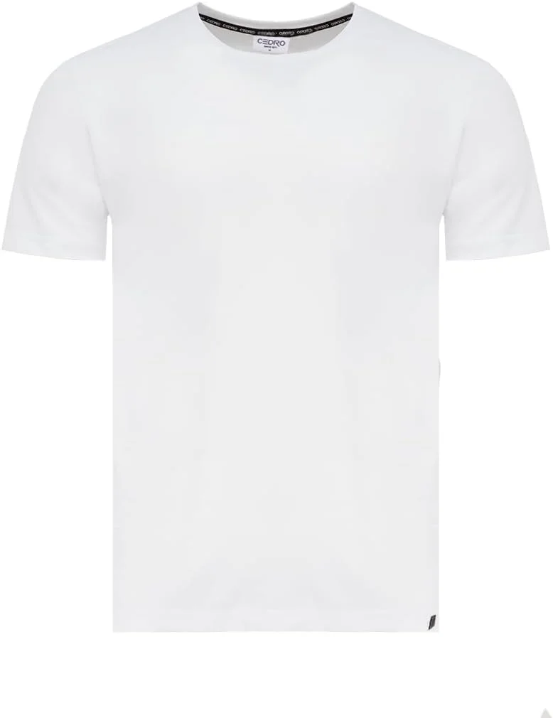 سيدرو Cedro Regular Fit Crew Neck T-Shirt for Men