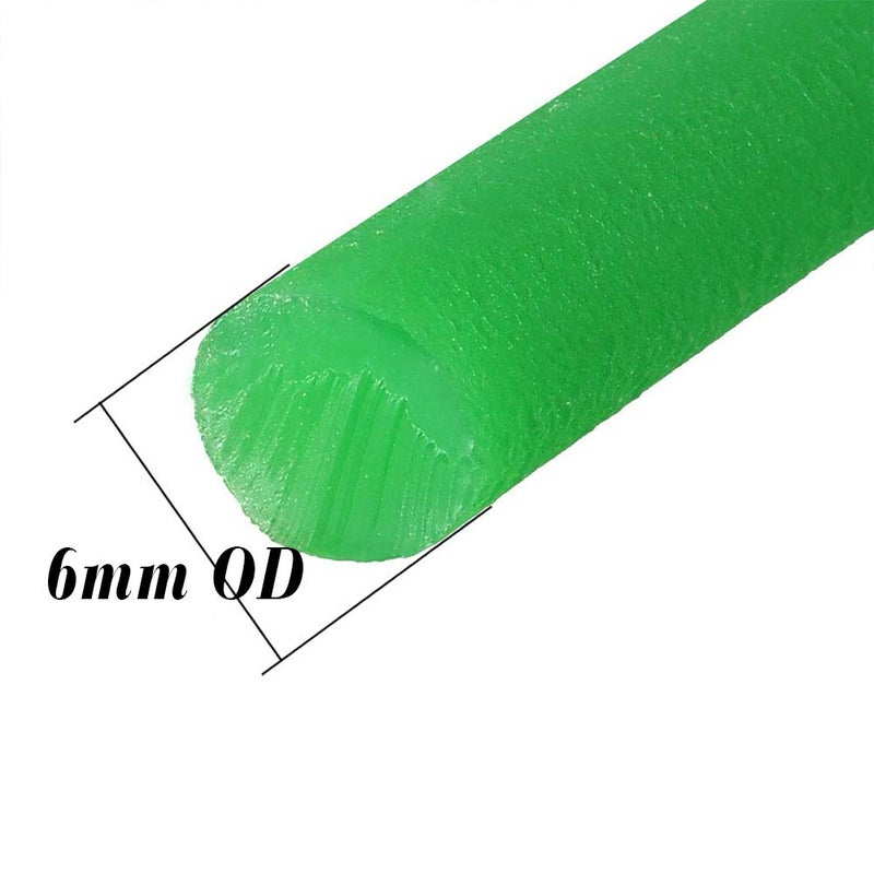 beduan PU Transmission Round Belt 6mm OD High-Performance Urethane Belting Green for Conveyor Bonding Machine Dryer 10Ft - Image 2
