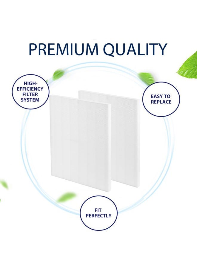 Allisfresh D480 Replacement Filter D4 Compatible with Winix D480 Air Purifier Ture HEPA Only, Item Number 1712-0100-00, D4 Filter 3 Pack - Image 2