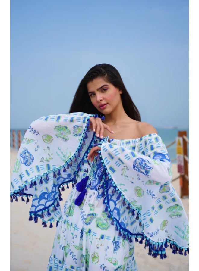 SJON Santorini Spice Tiered Dress - Image 3