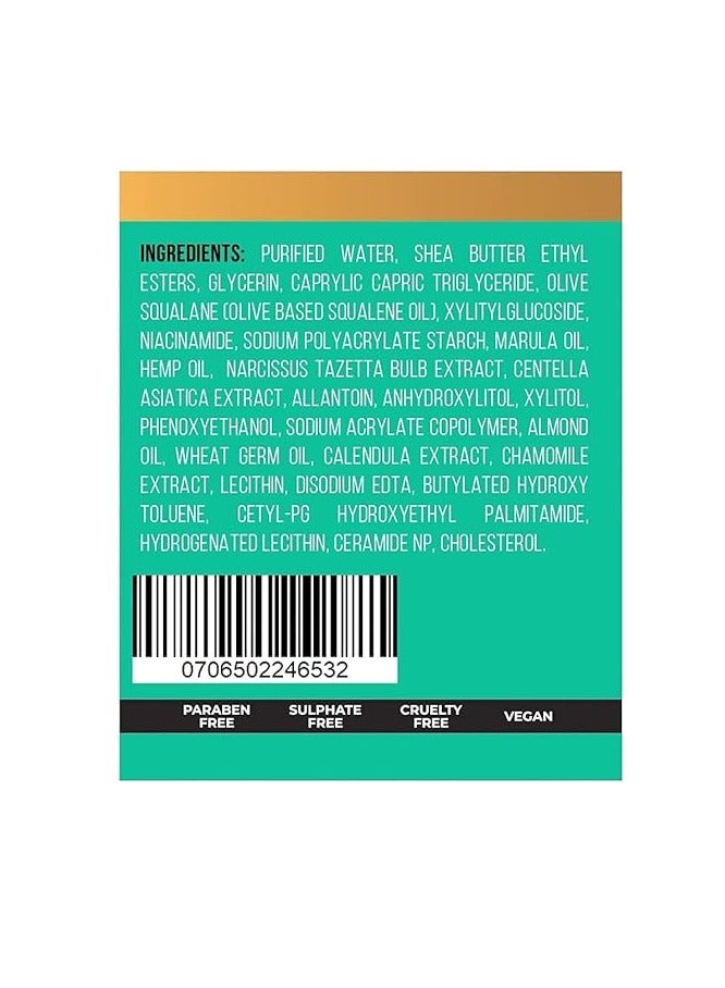 Dr. Sheth's Cica & Ceramide Overnight Repair Serum For Glowing Skin | Repairs Skin With 2% Squalane, Marula Oil, 1% Ceramide Complex & Centella Extract Face Serum For All Skin Types -30ml - Image 4