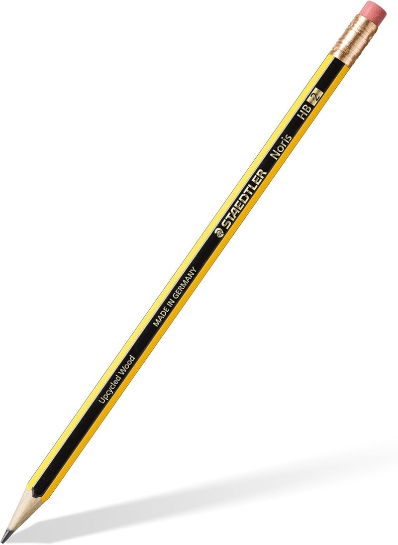 Staedtler Noris Pencil with Rubber Tip - 12 Pieces - Image 2