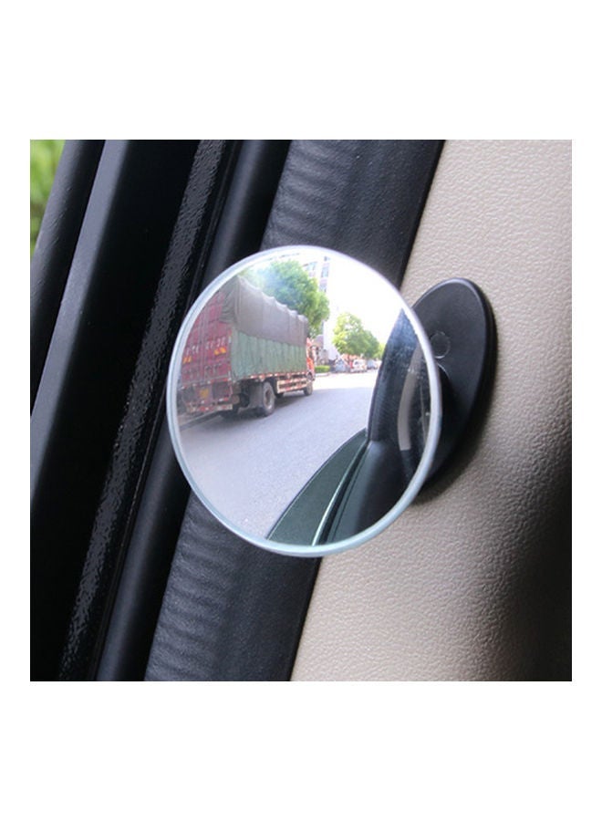 MUNTAQI HD 360 Degree Wide Angle Adjustable Car Rear View Convex Mirror Auto Rearview Mirror Vehicle Blind Spot Rimless Mirrors - Image 5