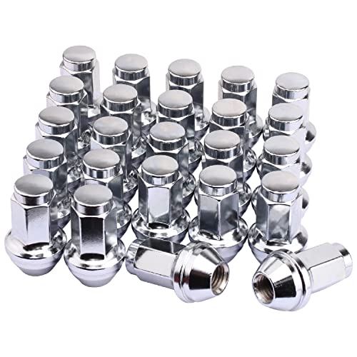 Mardarth Set of 24, 14x2.0mm 13/16 Hex OEM Factory Style Large Acorn Seat Lug Nuts for 2001-2014 F150 Expedition Navigator Factory Wheels Large Acorn Seat - Image 1