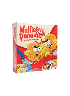 WHAT DO YOU MEME? WHAT DO YOU MEME? Waffles vs Pancakes - Games for Family Game Night, Easter Basket Stuffer, Easter Gift for Ages 8+  - Image 1