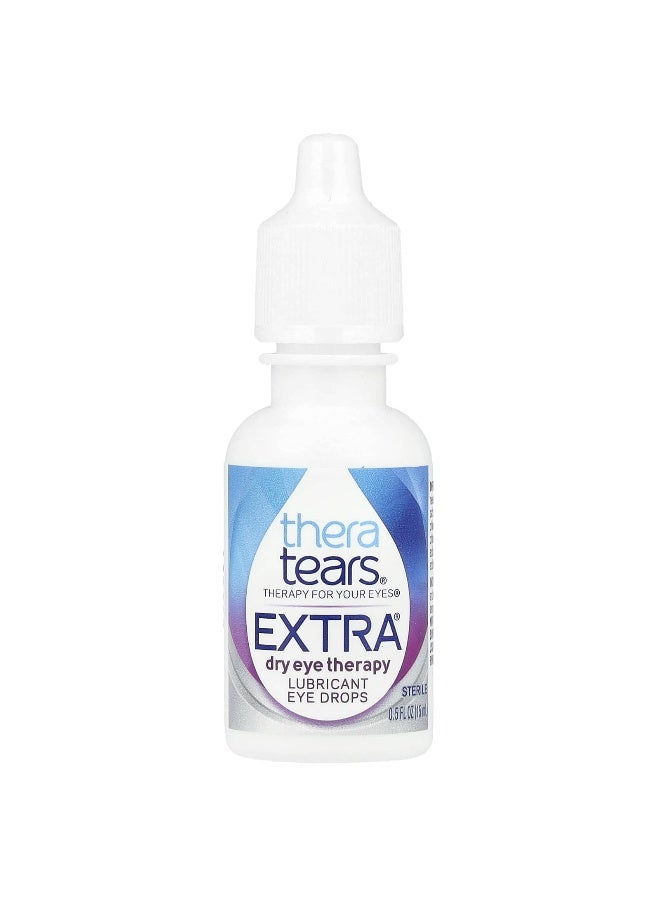 Thera Tears TheraTears, Extra® Dry Eye Therapy, Lubricant Eye Drops, 0.5 fl oz (15 ml) - Image 1