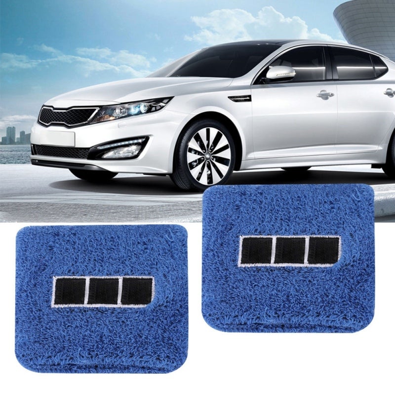 HKS Brake Fluid Sock for Car: Absorbing Clutch Reservoir Cover Tank Leaks - High Quality Fabric Oil Absorber Cap for Auto Brake System Engine Bay Protector - Image 4