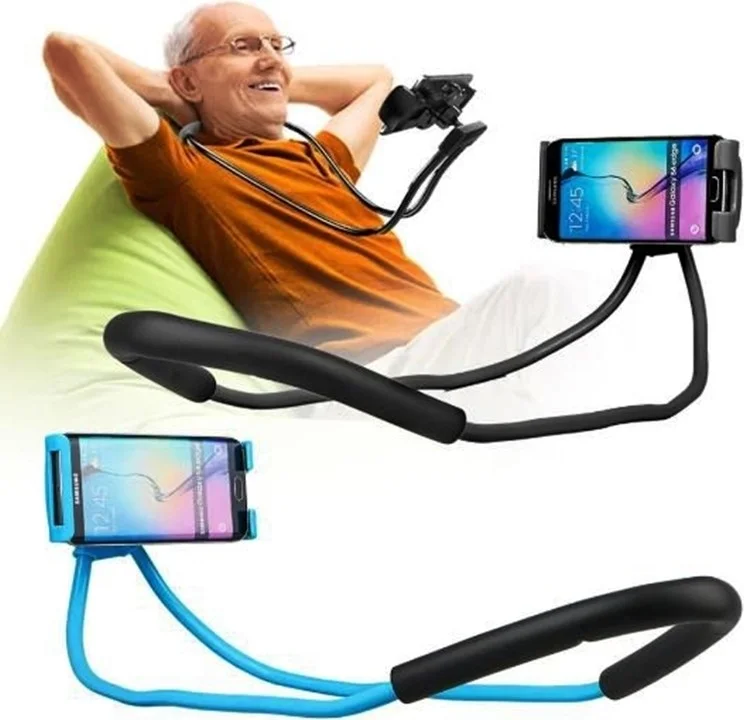 Boldy Phone Holder Neck Acrobat - Flexible Phone Holder - Phone & Tablet Stand - Portable Phone Neck - Acrobat Neck Tablet Phone Holder