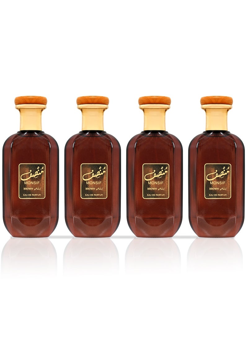 محبوب للعطور عطر منصف بني 100 مل  1×4 من محبوب للعطور - Image 1