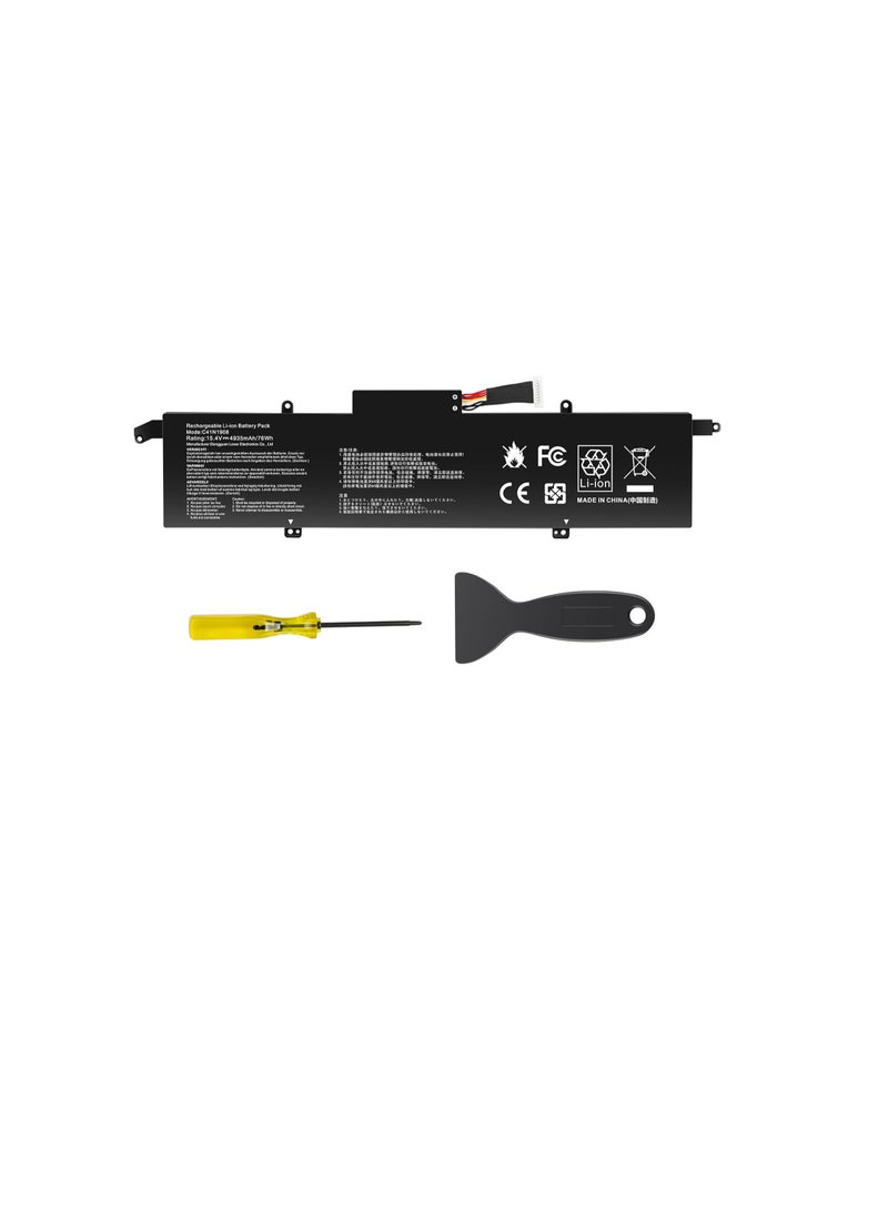 Terabyte بطارية لابتوب C41N1908 لأجهزة Asus ROG Zephyrus G14 GA401II GA401IU GA401IV GA401IV-BR9N6 - Image 1