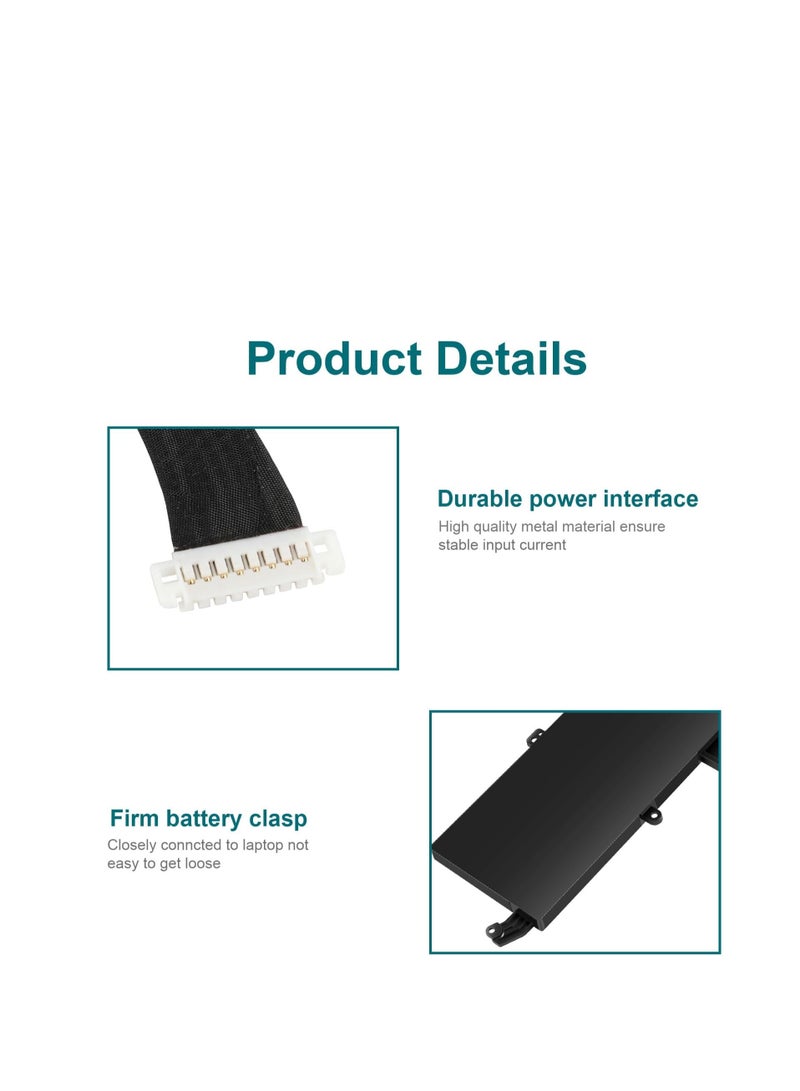 Terabyte بطارية لابتوب C41N1908 لأجهزة Asus ROG Zephyrus G14 GA401II GA401IU GA401IV GA401IV-BR9N6 - Image 5