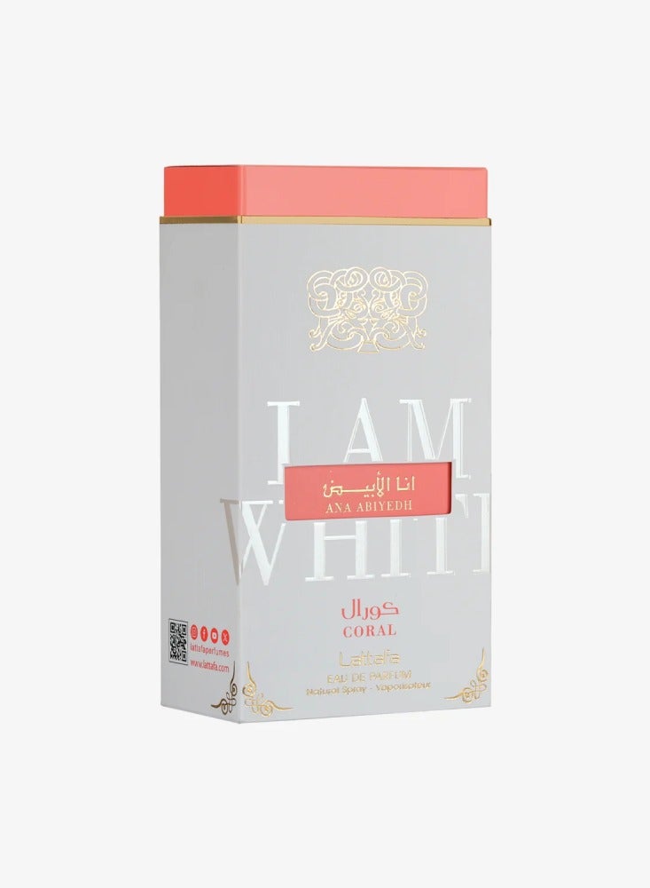 لطافة عطر انا الابيض كورال للجنسين من لطافة - او دي بارفان 100مل - Image 3
