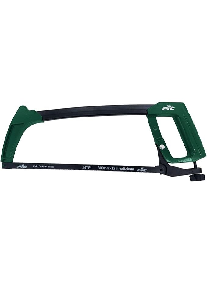 FIT 12" Hand Hacksaw Aluminum Frame with Movable Handle FIT - HS128 - 49030490